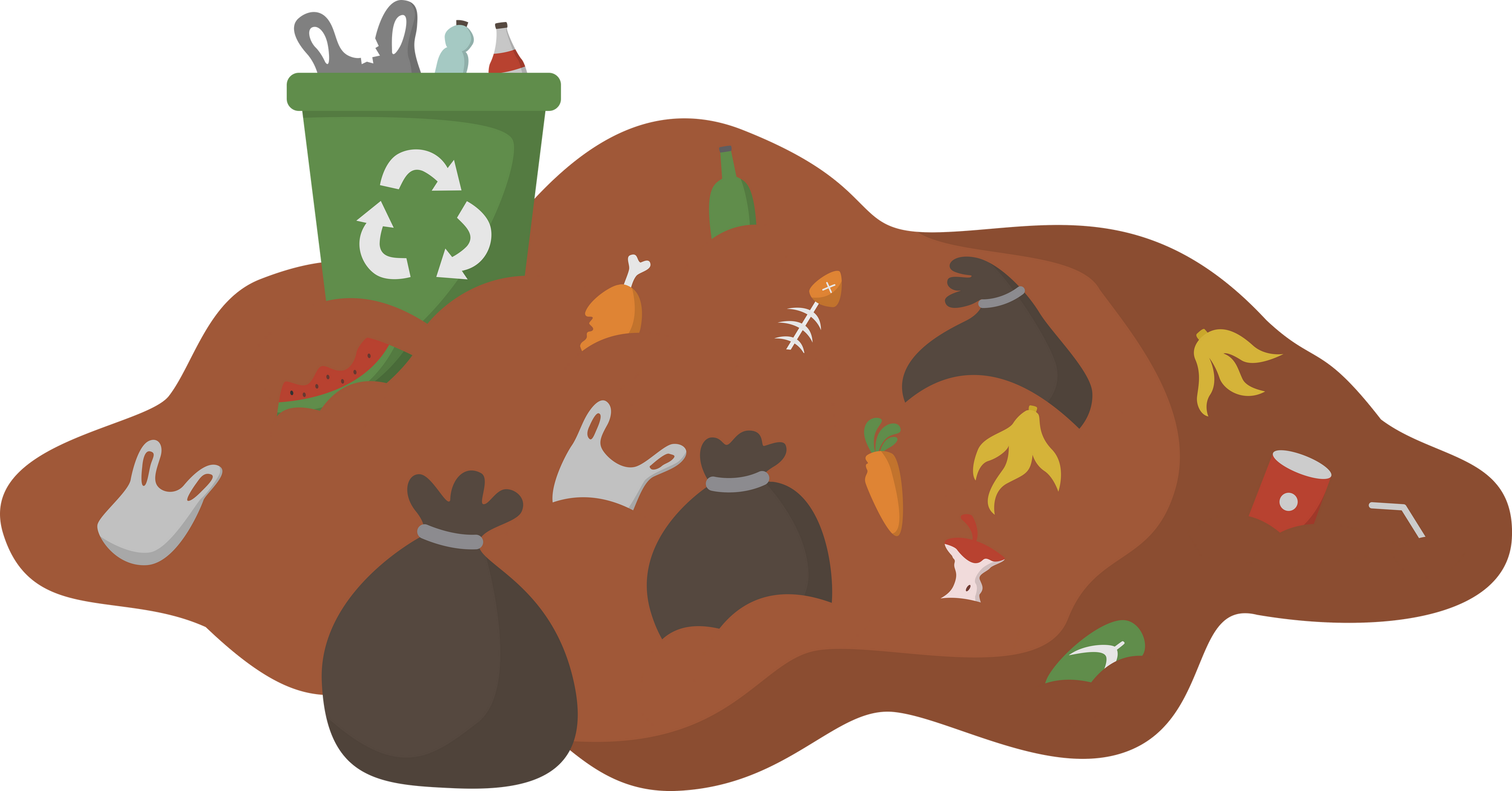 Landfill Illustration